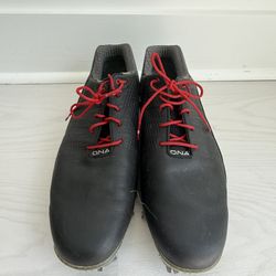 Footjoy Leather DNA Men’s Spikes Golf Shoes Black 11