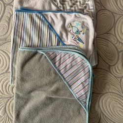 3 Baby/Infant Towels For $8