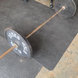 Squat Rack And Weight 