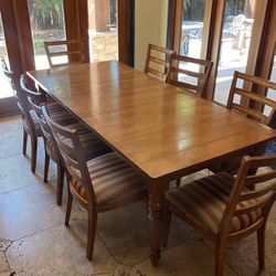 Ethan Alan Dining Table. 108” X 41” Wide By 30 Inches Inches Tall.