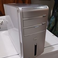 Dell inspiron desktop Computer Windows 10 pro. Good Condition.  Intel Core 2 Quad CPU Procesor.   wifi adapter.  vlc DVD Reader.  500gb Hard Drive.  6