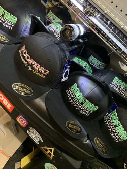 Embroidery & screen printing hats, socks, shirts, jackets, bags