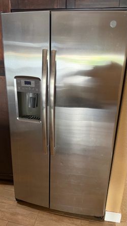 GE Stainless Steel Side-by-Side Refrigerator