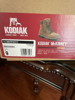 Kodiak McKinney Work Boots - size 9