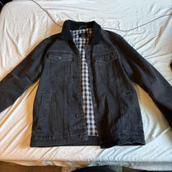 Black Jean Jacket From Cotton On Size S