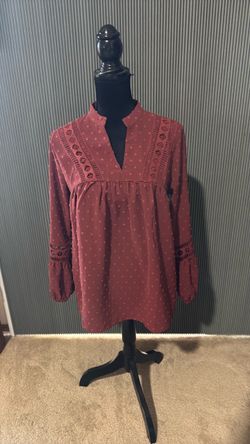 Burgundy Dress Shirt