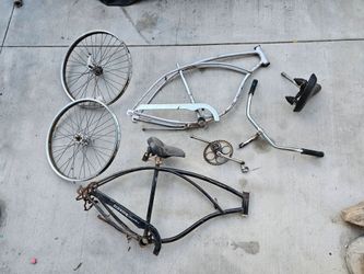 Vintage Schwinn beach cruiser parts