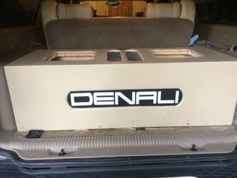 Custom speaker box