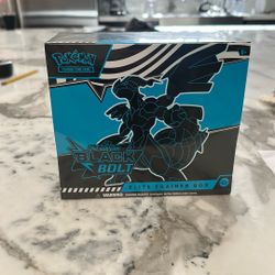 Unopened Black Bolt Elite Trainer Box 