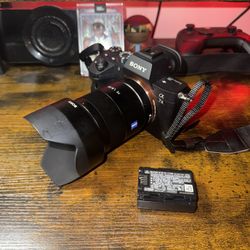 Sony a7iii with 55mm lense