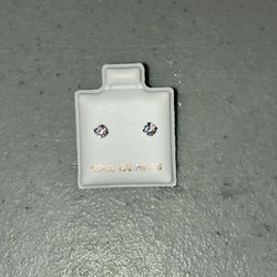 10K Gold Cubic Zirconia Earrings