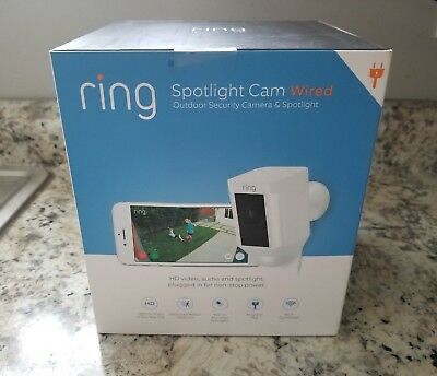 NEW RING Spotlight Cam - Wired