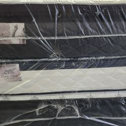 Queen Mattress Set Pillowtop 