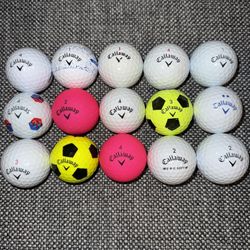 15 Callaway Golf Balls 