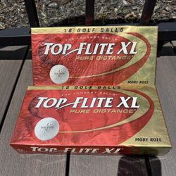 Bundle of 36 New Top Flite XL Balls!  