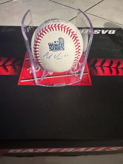 Alex Vesia Signed World Series Baseball