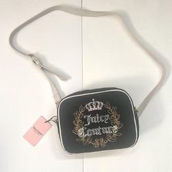Juicy Couture black crossbody bag  Brand new with  tags Black and Pink - Rare Bag