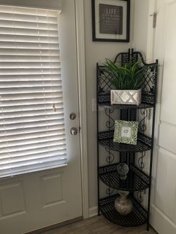 Very Nice Metal Corner Stand