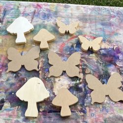 Wood Pieces To Create Art 