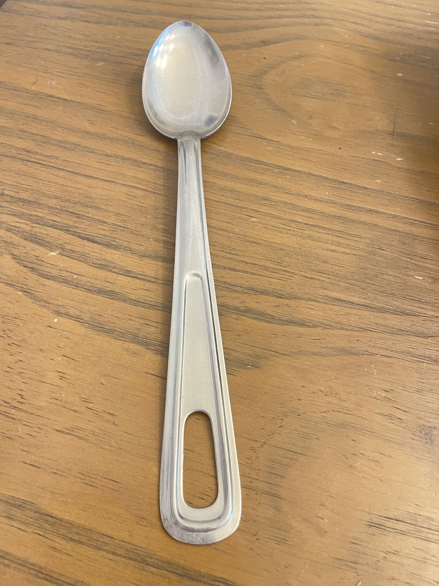 Vintage Bloomfield Stainless serving spoon mess hall cafeteria 13” Japan MCM