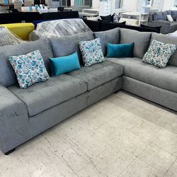 New Grey Sectional