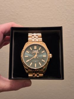 Invicta Men's Specialty 43mm Watch Gold/Green