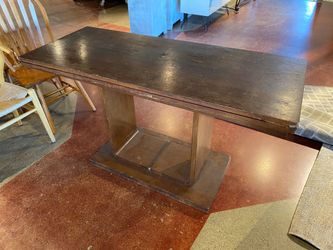 Antique Flip Top Dining Table