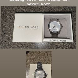 Michael Kors Watch Silver 