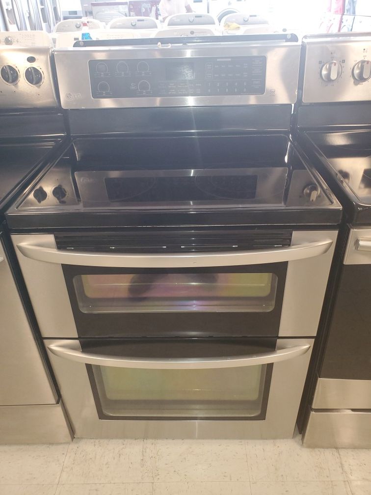 🔥🔥LG electric stove double oven in excellent condition 90 days warranty 🔥🔥