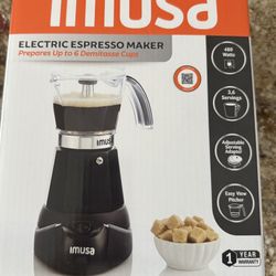 IMUSA. Electric Espresso Maker 