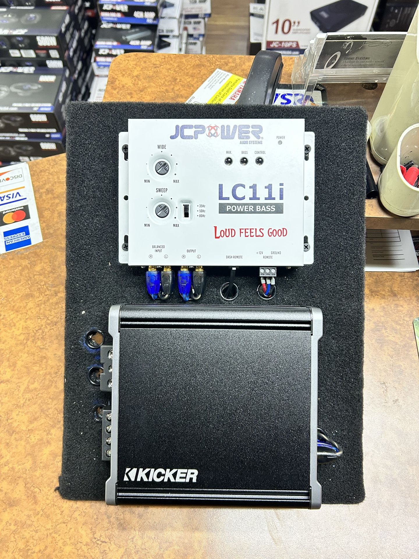 Kicker Amp Combo