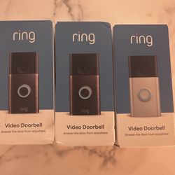BRAND NEW ring video doorbell 