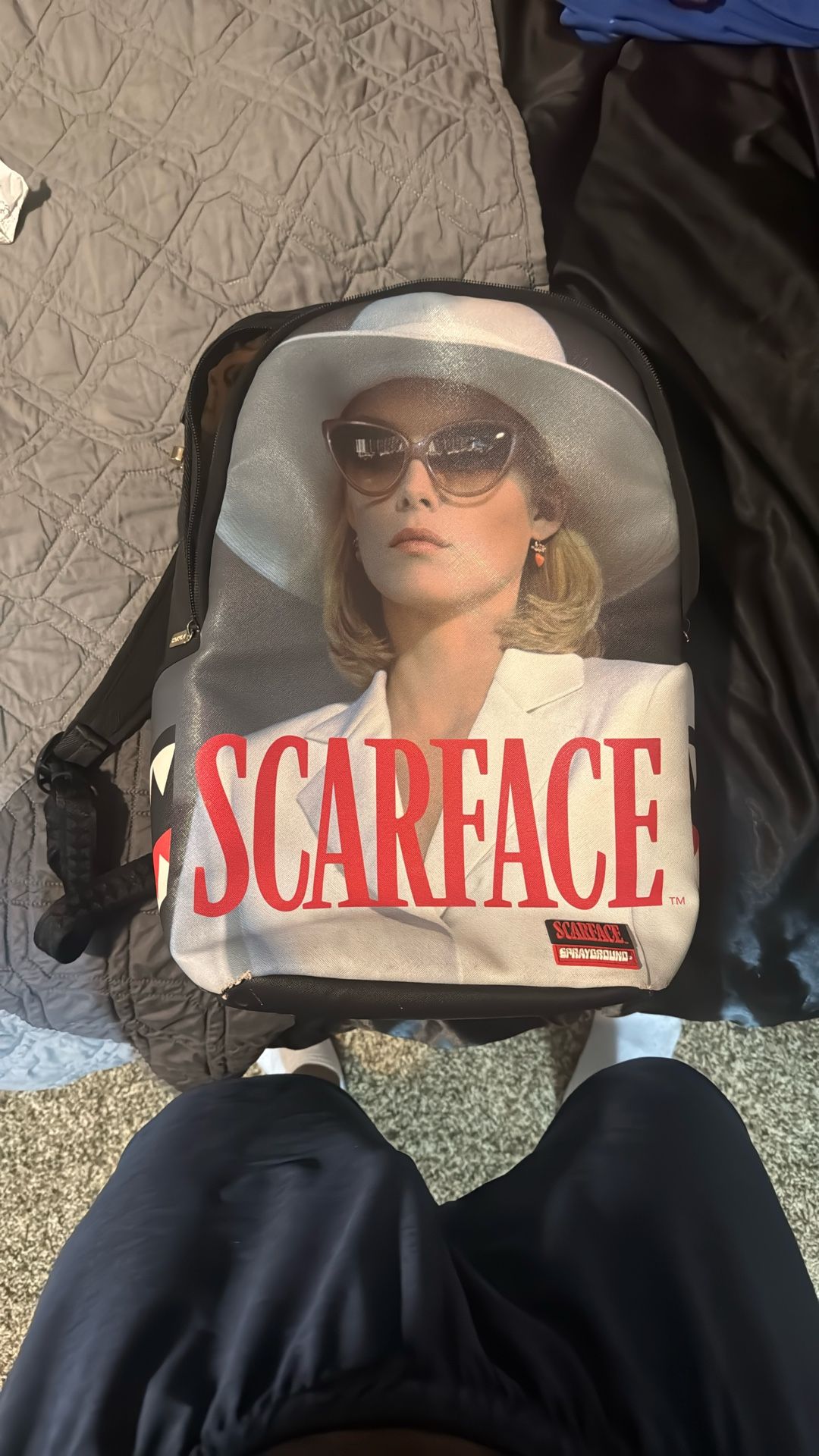 Scarface Spray ground Bookbag  
