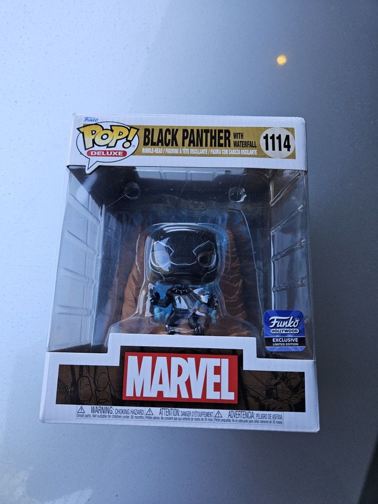 Black Panther With Waterfall Funko Pop