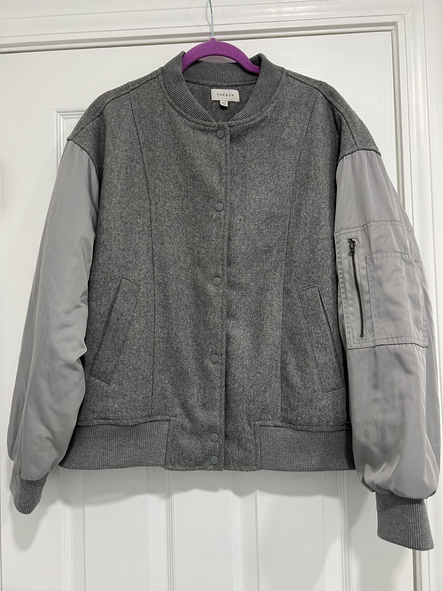 Men's Windproof Bomber Jacket Warm Windbreaker Winter Outwear Quilted Jackets Coats