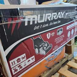 Murray
21 in. 140 cc Briggs and Stratton Walk Behind Gas Push Lawn Mower with Height Adjustment and with Mulch Bag