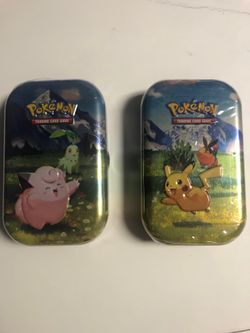Pokemon. Ascended Heroes tins new sealed $60 for the pair