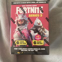 Rare Fortnite series 3 sealed booster box