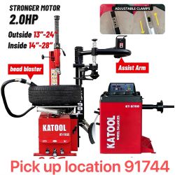 28” Tire Changer And Wheel Balancer Combo