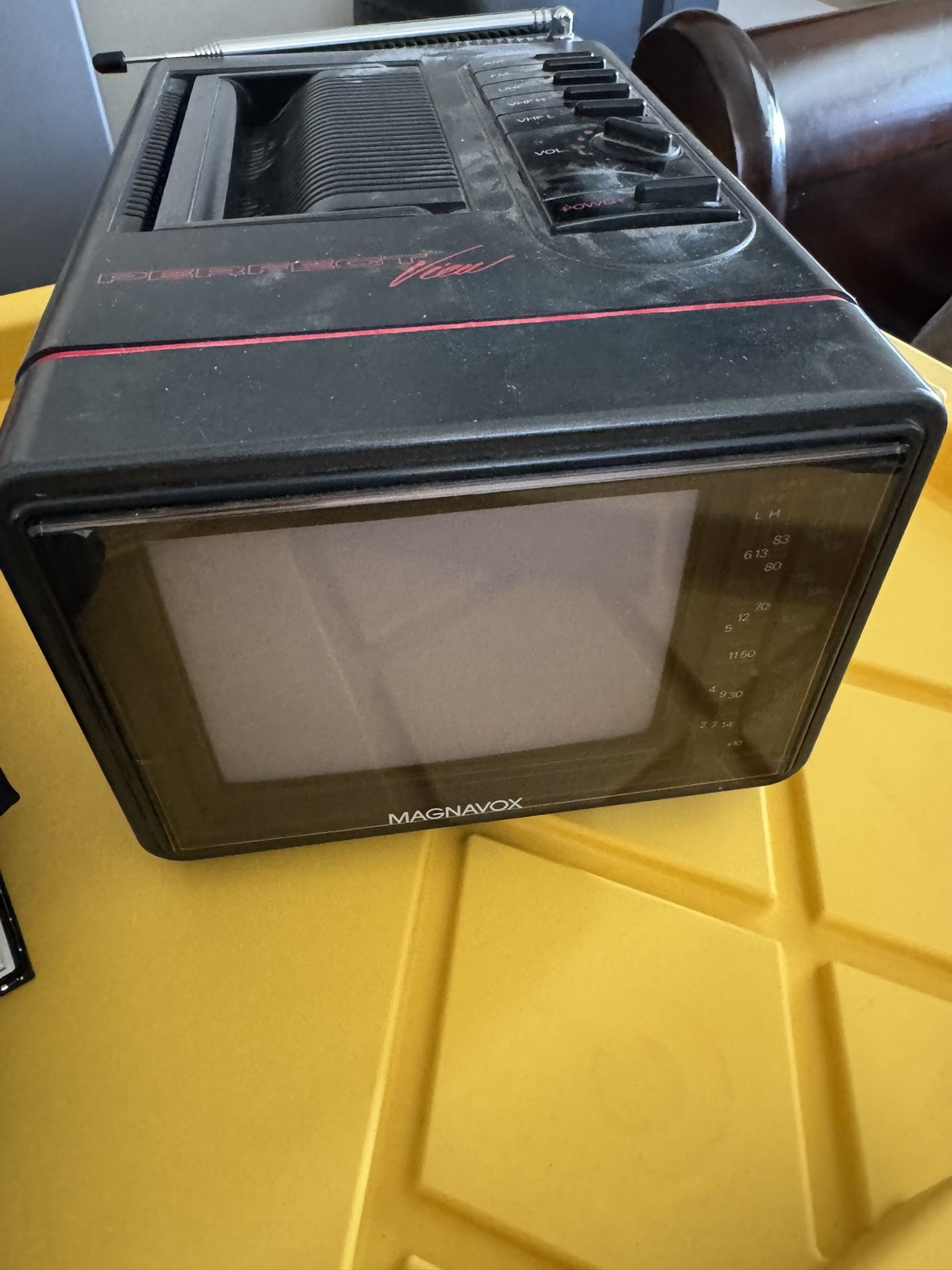 Mini Car Tv (portable Tv) Retro 1989