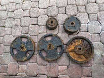 100 Lbs 1" Weights
