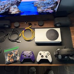 Xbox Series S Bundle – 2 Controllers, Astro A10 Headset, Original Box