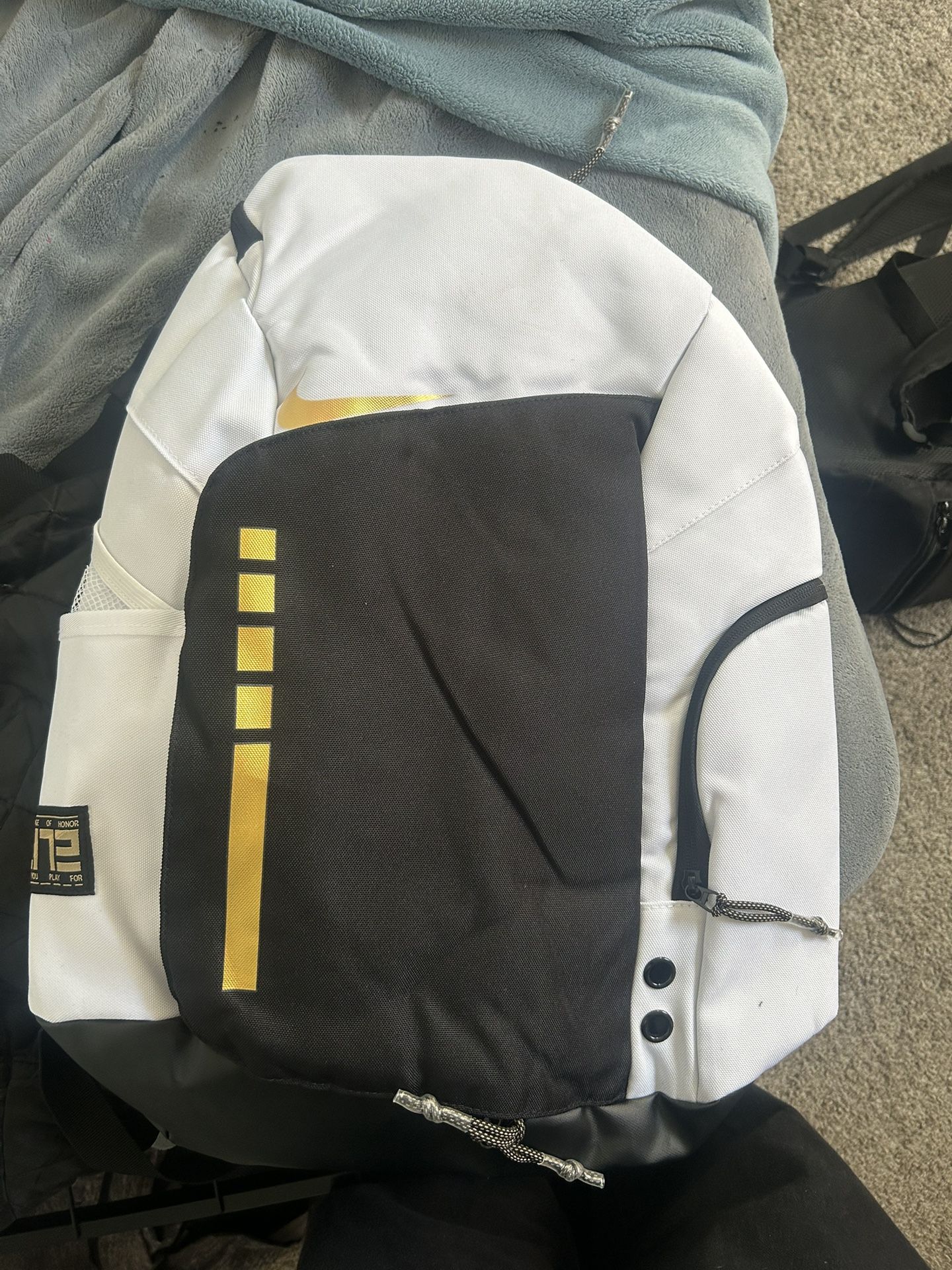 Nike Elite Bag White/Black