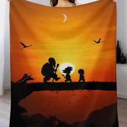 Dragon Ball Throw Blanket 