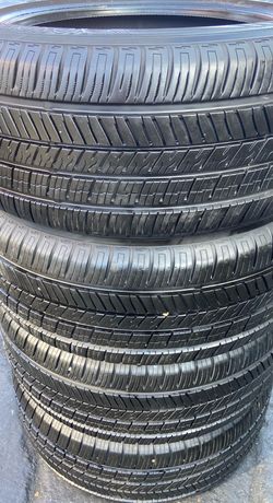 4 Llantas Semi-nuevas Yokohama 255/55/18 $300 las 4