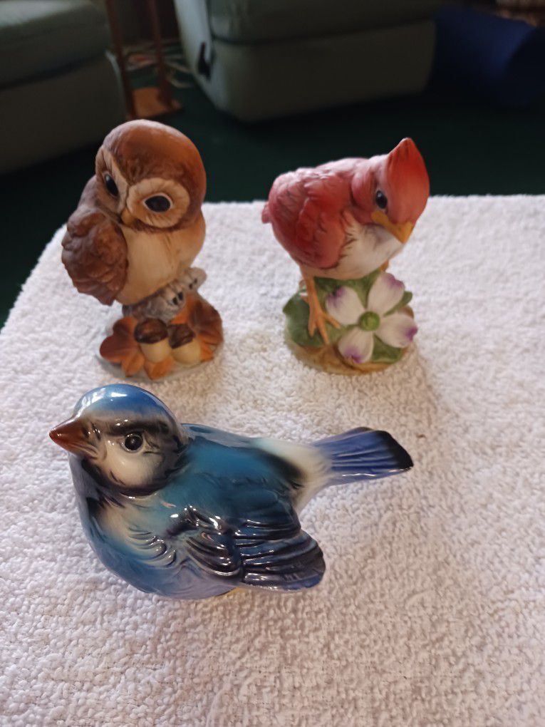 Bird Proclein Statues