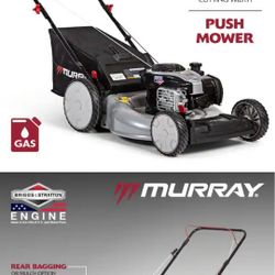 New Murray Push Mower With Bagger Included. A Must Have Mower