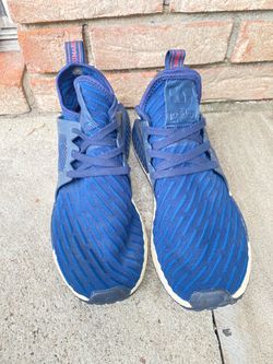 Adidas NMD XR1 Men's Navy Blue Mesh Lace Up Athletic Sneakers Men’s Size 10.5