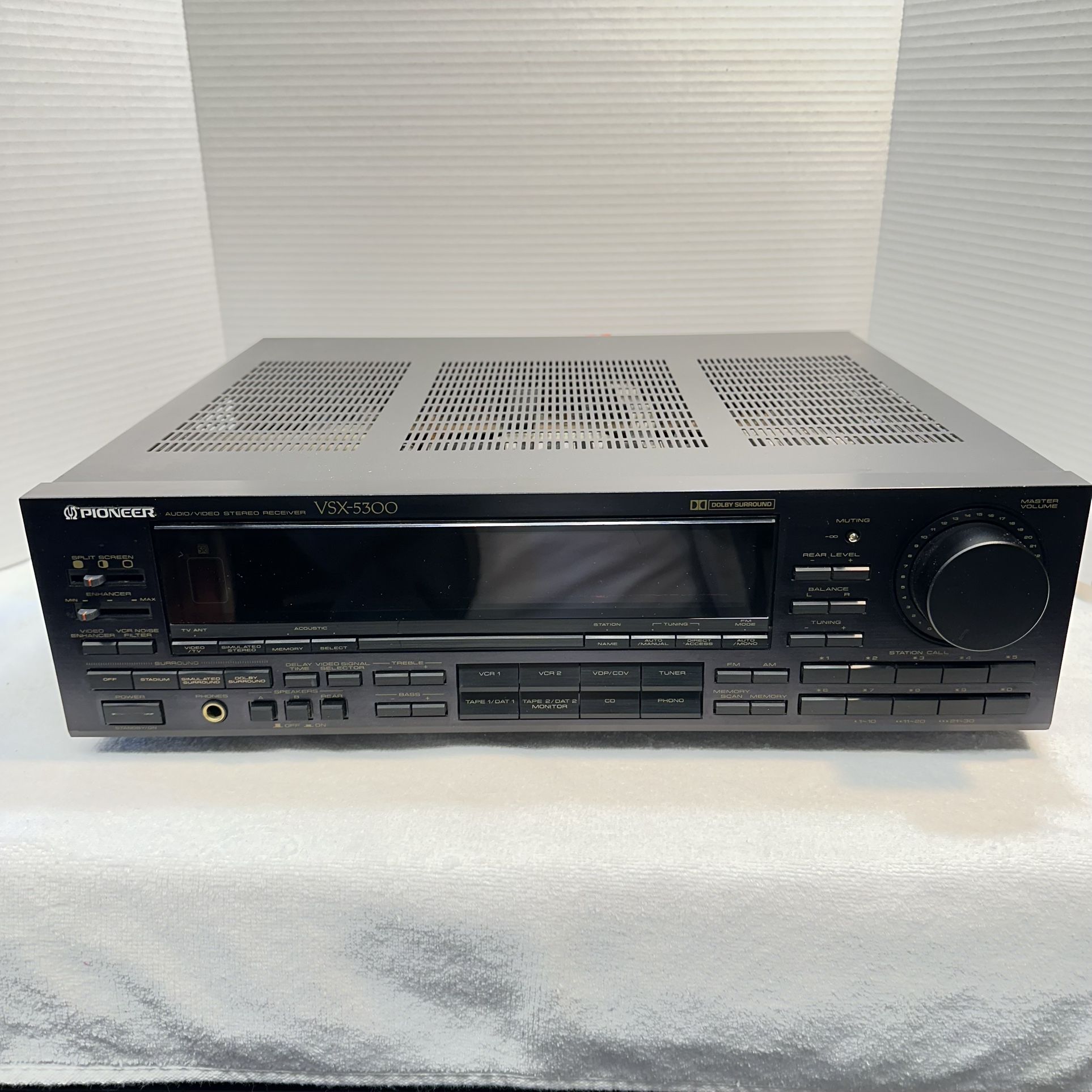 Pioneer Vintage 4 Channel Receiver—TESTED—Needs some work but Sounds Great A