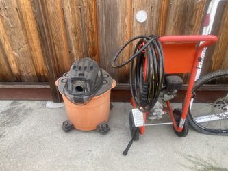 Vacuum And Pressure Washer